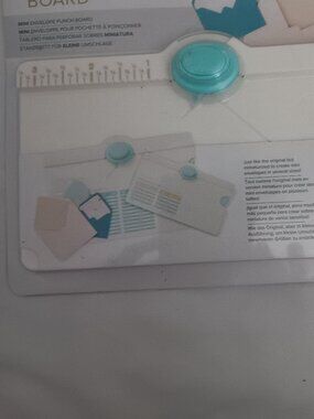 We R Memory Keepers Mini Envelope Punch Board